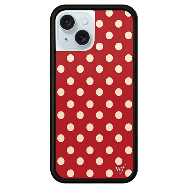 Custodia per telefono WildFlow serie Red Star con motivo, For iPhone 15 Plus, For iPhone 15