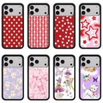 Custodia per telefono WildFlow serie Red Star con motivo, For iPhone 16 Pro Max, For iPhone 16 Pro, For iPhone 16 Plus