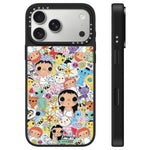 Custodia per telefono con specchio e pulsante di controllo della fotocamera della serie YUY, For iPhone 17 Pro Max, For iPhone 17 Pro, For iPhone 17