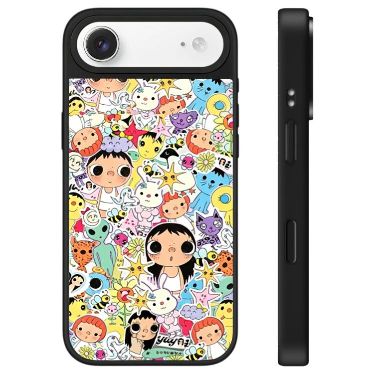 Custodia per telefono con specchio e pulsante di controllo della fotocamera della serie YUY, For iPhone Air