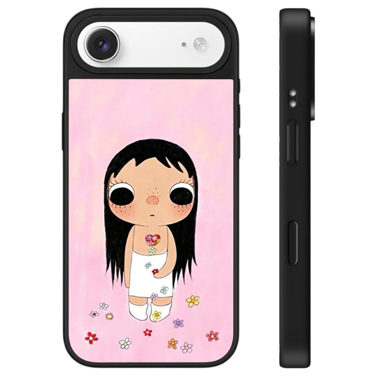 Custodia per telefono con specchio e pulsante di controllo della fotocamera della serie YUY, For iPhone Air