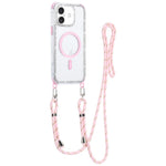 Dream Diamond 2 in 1 Custodia magnetica antiurto per telefono con cordino lungo, For iPhone 16 Pro Max, For iPhone 16 Pro, For iPhone 16 Plus, For iPhone 16
