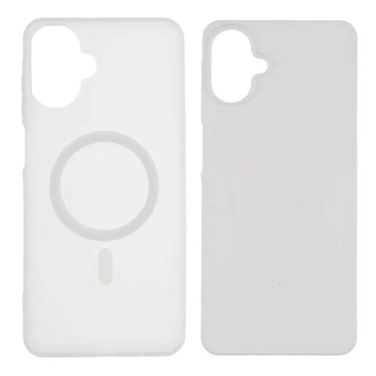 WANLONFENG Custodia per telefono magnetica opaca con motivo Macarons e 2 pellicole protettive per lo schermo incluse., For Galaxy A07 4G, For Galaxy A06 4G