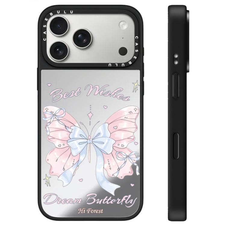 Custodia per telefono con specchio e pulsante di controllo della fotocamera della serie Hi Forest, For iPhone 17 Pro Max, For iPhone 17 Pro, For iPhone 17, For iPhone Air
