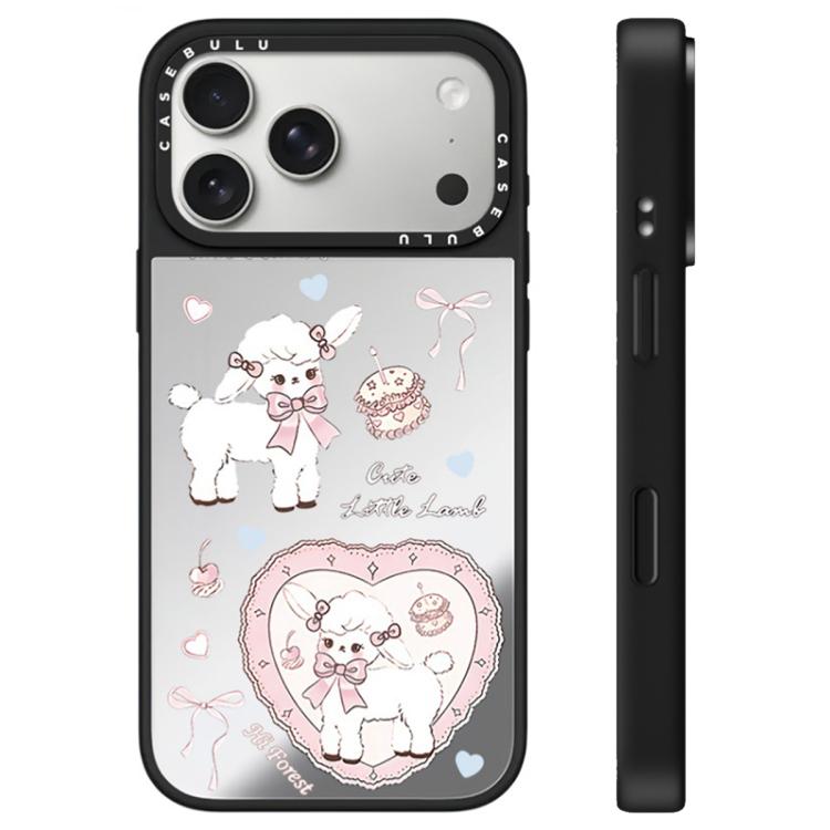 Custodia per telefono con specchio e pulsante di controllo della fotocamera della serie Hi Forest, For iPhone 17 Pro Max, For iPhone 17 Pro, For iPhone 17, For iPhone Air