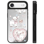 Custodia per telefono con specchio e pulsante di controllo della fotocamera della serie Hi Forest, For iPhone 17 Pro Max, For iPhone 17 Pro, For iPhone 17, For iPhone Air