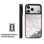 Custodia per telefono con specchio e pulsante di controllo della fotocamera della serie Hi Forest, For iPhone 17 Pro Max, For iPhone 17 Pro, For iPhone 17, For iPhone Air