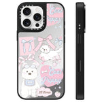 Custodia per telefono con specchio della serie Hi Forest, For iPhone 16 Pro Max, For iPhone 16 Pro, For iPhone 16 Plus, For iPhone 16