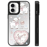 Custodia per telefono con specchio della serie Hi Forest, For iPhone 16 Pro Max, For iPhone 16 Pro, For iPhone 16 Plus, For iPhone 16