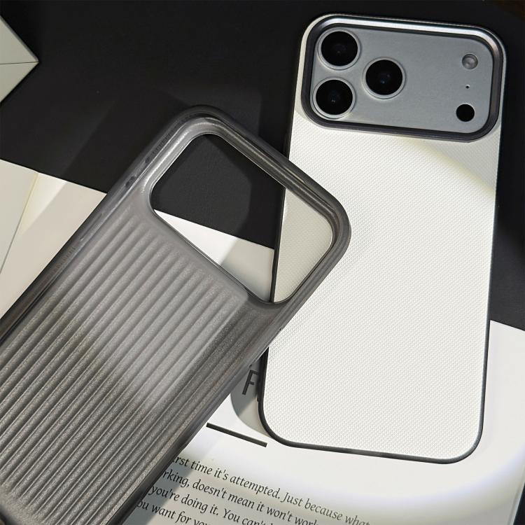 Custodia per telefono in ecopelle con texture a griglia opaca, For iPhone 17 Pro Max, For iPhone 17 Pro, For iPhone 17, For iPhone Air