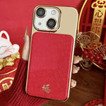 Custodia per telefono Fu in stile antico cinese con placcatura galvanica e pellicola protettiva per obiettivo., For iPhone 13 Pro Max, For iPhone 13 Pro, For iPhone 13