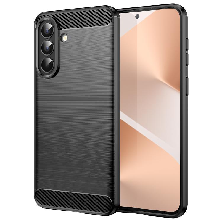Custodia per telefono WANLONFENG in TPU antiurto con texture spazzolata e pellicola protettiva per lo schermo., For Galaxy A57 5G, For Galaxy A37 5G, For Galaxy A17 5G / 4G, For Galaxy A07 4G, For Galaxy A56 5G, For Galaxy A26 5G, For Galaxy A36 5G    ...