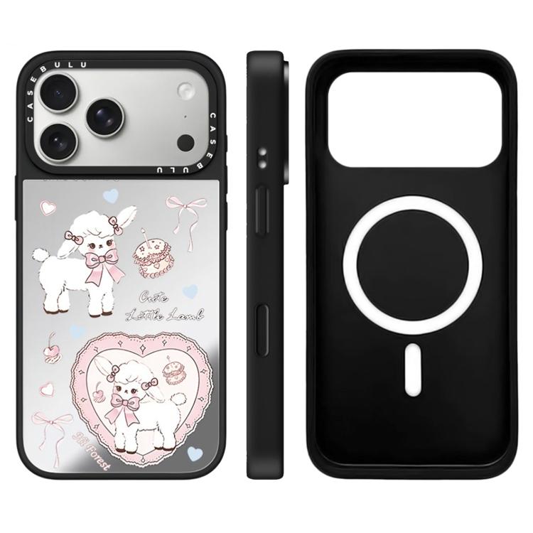 Custodia magnetica con specchio e pulsante di controllo della fotocamera della serie Hi Forest, For iPhone 17 Pro Max, For iPhone 17 Pro, For iPhone 17, For iPhone Air