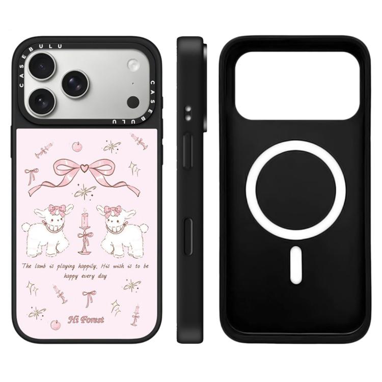 Custodia magnetica con specchio e pulsante di controllo della fotocamera della serie Hi Forest, For iPhone 17 Pro Max, For iPhone 17 Pro, For iPhone 17, For iPhone Air
