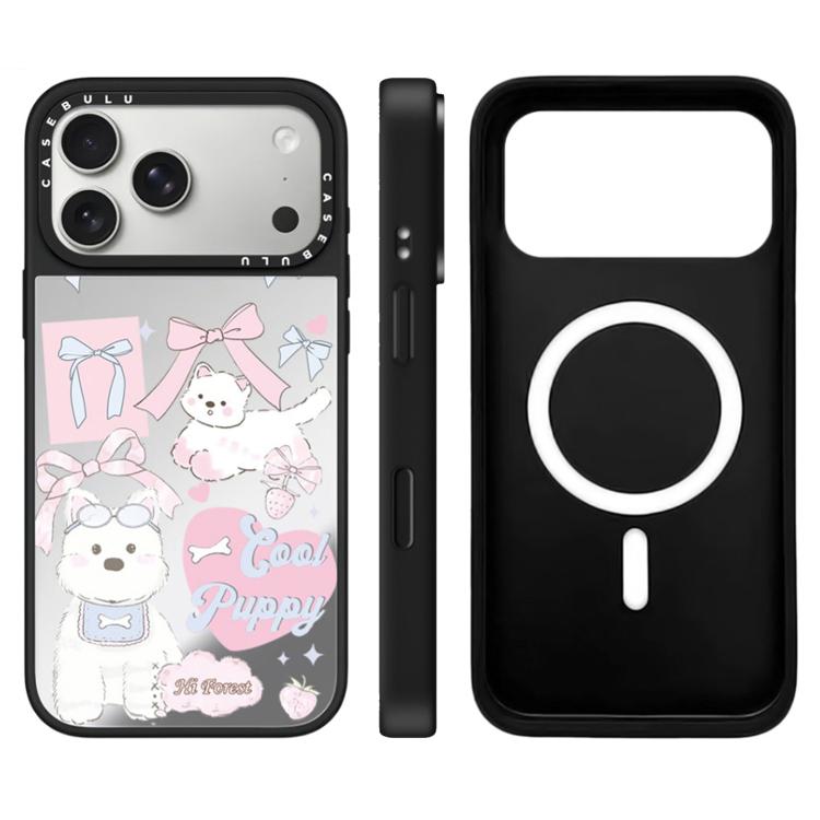 Custodia magnetica con specchio e pulsante di controllo della fotocamera della serie Hi Forest, For iPhone 17 Pro Max, For iPhone 17 Pro, For iPhone 17, For iPhone Air