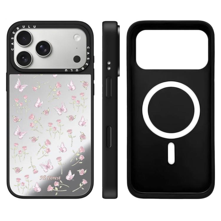 Custodia magnetica con specchio e pulsante di controllo della fotocamera della serie Hi Forest, For iPhone 17 Pro Max, For iPhone 17 Pro, For iPhone 17, For iPhone Air