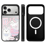 Custodia magnetica con specchio e pulsante di controllo della fotocamera della serie Hi Forest, For iPhone 17 Pro Max, For iPhone 17 Pro, For iPhone 17, For iPhone Air