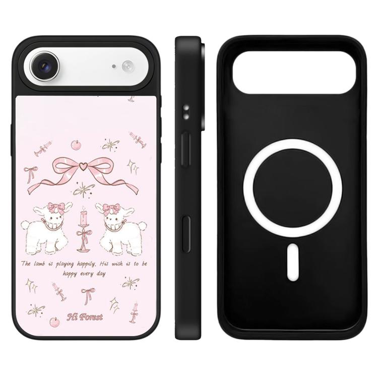 Custodia magnetica con specchio e pulsante di controllo della fotocamera della serie Hi Forest, For iPhone 17 Pro Max, For iPhone 17 Pro, For iPhone 17, For iPhone Air