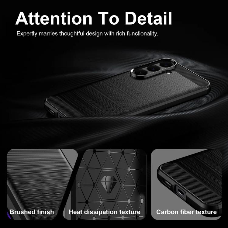 Custodia per telefono WANLONFENG in TPU antiurto con texture spazzolata e pellicola protettiva per lo schermo., For Galaxy S26 FE 5G, For Galaxy S26+ 5G, For Galaxy S26 Ultra 5G, For Galaxy S26 5G, For Galaxy S25 FE 5G, For Galaxy S25 Edge 5G          ...