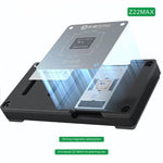 Piattaforma per stencil di riciclo MIJING Z22MAX Chip & Tri-Cool Planting Bag per iPhone 11-17 Pro Max / Android