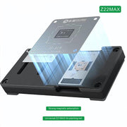 Piattaforma per stencil di riciclo MIJING Z22MAX Chip & Tri-Cool Planting Bag per iPhone 11-17 Pro Max / Android