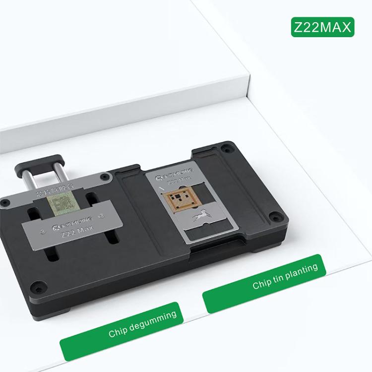 Piattaforma per stencil di riciclo MIJING Z22MAX Chip & Tri-Cool Planting Bag per iPhone 11-17 Pro Max / Android