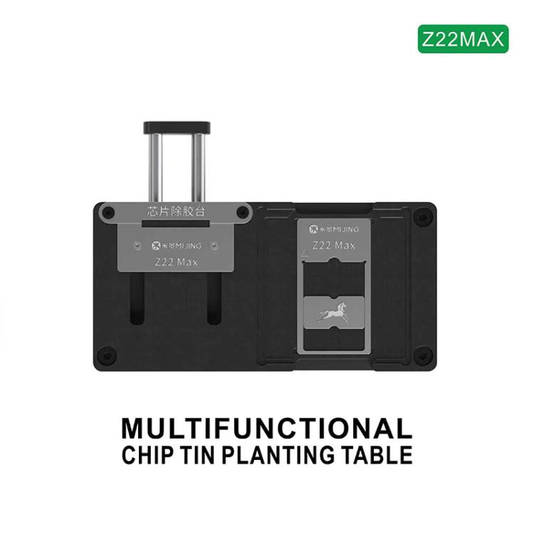 Piattaforma per stencil di riciclo MIJING Z22MAX Chip & Tri-Cool Planting Bag per iPhone 11-17 Pro Max / Android