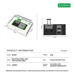 Piattaforma per stencil di riciclo MIJING Z22MAX Chip & Tri-Cool Planting Bag per iPhone 11-17 Pro Max / Android