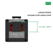 Dispositivo di rimozione della colla per trucioli con struttura a molla adattiva Mijing R12