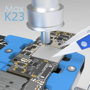 Dispositivo multifunzione per la manutenzione della scheda madre Mijing K23 Max per processori Apple da A9 ad A16.