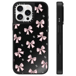 Custodia per telefono con specchio e motivo leopardato e ciliegia., For iPhone 16 Pro Max, For iPhone 16 Pro, For iPhone 16 Plus