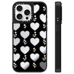 Custodia per telefono con specchio e motivo leopardato e ciliegia., For iPhone 16, For iPhone 15 Pro Max, For iPhone 15 Pro