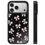 Custodia per telefono con specchio e pulsante di controllo della fotocamera, motivo leopardo ciliegia, serie Cherry, For iPhone 17 Pro Max, For iPhone 17 Pro, For iPhone 17