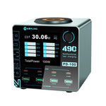 Caricabatterie intelligente multiporta Mijing PD100 da 100 W con supporto per ricarica rapida QC/PD e ricarica wireless da 15 W., EU Plug, US Plug