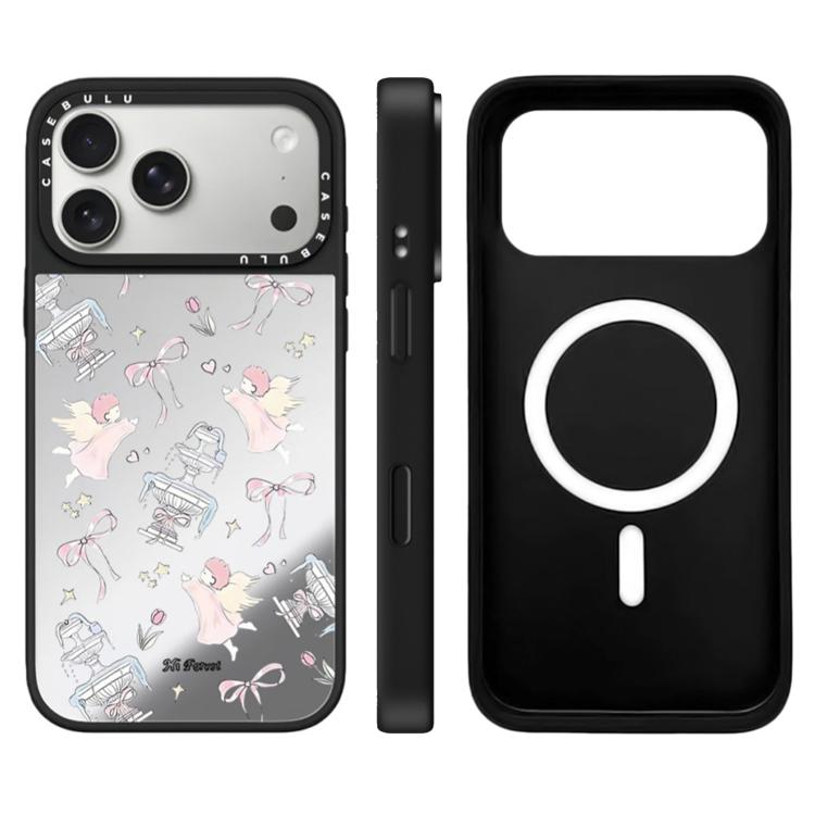 Custodia magnetica con specchio e pulsante di controllo della fotocamera della serie Hi Forest., For iPhone 17 Pro Max, For iPhone 17 Pro, For iPhone 17