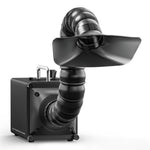 Purificatore di polvere e nebbia ad alta aspirazione manuale/automatico Qianli AF100, ideale per la sostituzione polmonare., EU Plug, US Plug
