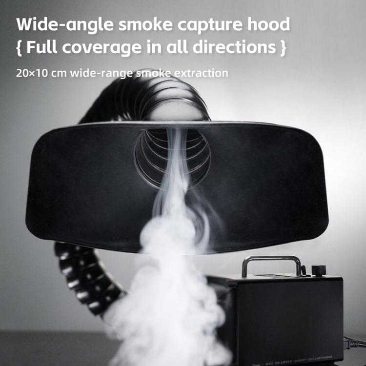 Purificatore di polvere e nebbia ad alta aspirazione manuale/automatico Qianli AF100, ideale per la sostituzione polmonare., EU Plug, US Plug