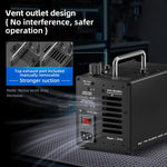 Purificatore di polvere e nebbia ad alta aspirazione manuale/automatico Qianli AF100, ideale per la sostituzione polmonare., EU Plug, US Plug