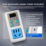 Purificatore di polvere e nebbia ad alta aspirazione manuale/automatico Qianli AF100, ideale per la sostituzione polmonare., EU Plug, US Plug