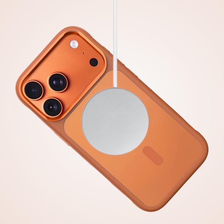 Custodia magnetica antiurto satinata per telefono della serie Mutura Skin Feel, For iPhone 17 Pro Max, For iPhone 17 Pro