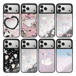 Custodia magnetica per telefono con specchio e motivo Hi Forest Series, For iPhone 16 Pro Max, For iPhone 16 Pro, For iPhone 16 Plus