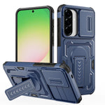 Custodia per telefono ibrida in PC e TPU con supporto invisibile per fotocamera scorrevole., For Galaxy A07 / A08 4G / 5G, For Galaxy A57 5G, For Galaxy A37 5G / A36 5G / A56 5G, For Galaxy A27 5G