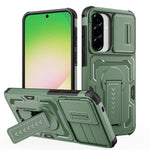 Custodia per telefono ibrida in PC e TPU con supporto invisibile per fotocamera scorrevole., For Galaxy A07 / A08 4G / 5G, For Galaxy A57 5G, For Galaxy A37 5G / A36 5G / A56 5G, For Galaxy A27 5G