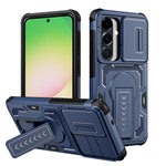 Custodia per telefono ibrida in PC e TPU con supporto invisibile per fotocamera scorrevole., For Galaxy S26 Ultra 5G, For Galaxy S26 5G, For Galaxy S25 5G / S24 5G, For Galaxy S25 Ultra 5G