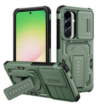 Custodia per telefono ibrida in PC e TPU con supporto invisibile per fotocamera scorrevole., For Galaxy S26 Ultra 5G, For Galaxy S26 5G, For Galaxy S25 5G / S24 5G, For Galaxy S25 Ultra 5G