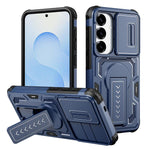 Custodia per telefono ibrida in PC e TPU con supporto invisibile per fotocamera scorrevole., For Galaxy S26 Ultra 5G, For Galaxy S26 5G, For Galaxy S25 5G / S24 5G, For Galaxy S25 Ultra 5G