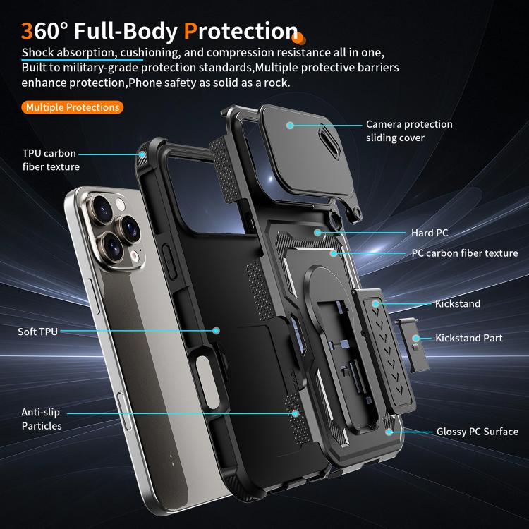 Custodia ibrida in PC e TPU per iPhone Air
