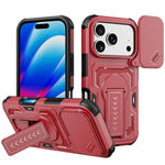 Custodia ibrida PC e TPU con supporto per iPhone 17 e 16