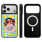 Custodia magnetica con specchio e pulsante di controllo della fotocamera della serie YUY, For iPhone 17 Pro Max, For iPhone 17 Pro, For iPhone 17