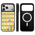 Custodia magnetica con specchio e pulsante di controllo della fotocamera della serie YUY, For iPhone 17 Pro Max, For iPhone 17 Pro, For iPhone 17